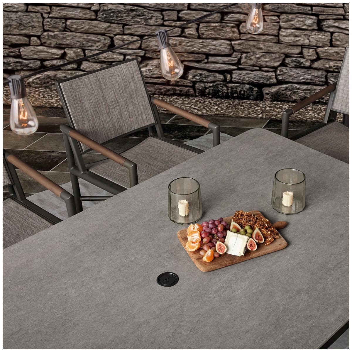 Agio Crosby Sling 7 Piece Dining Set