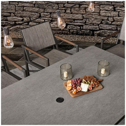 Agio Crosby Sling 7 Piece Dining Set