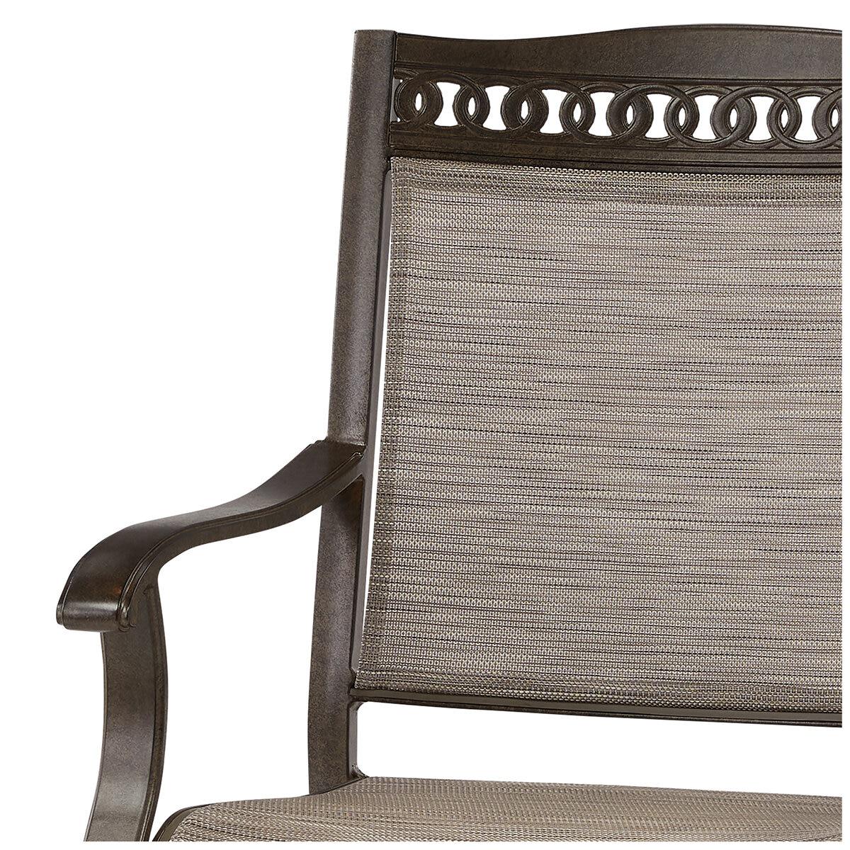 Agio Cullman Sling 7 Piece Dining Set