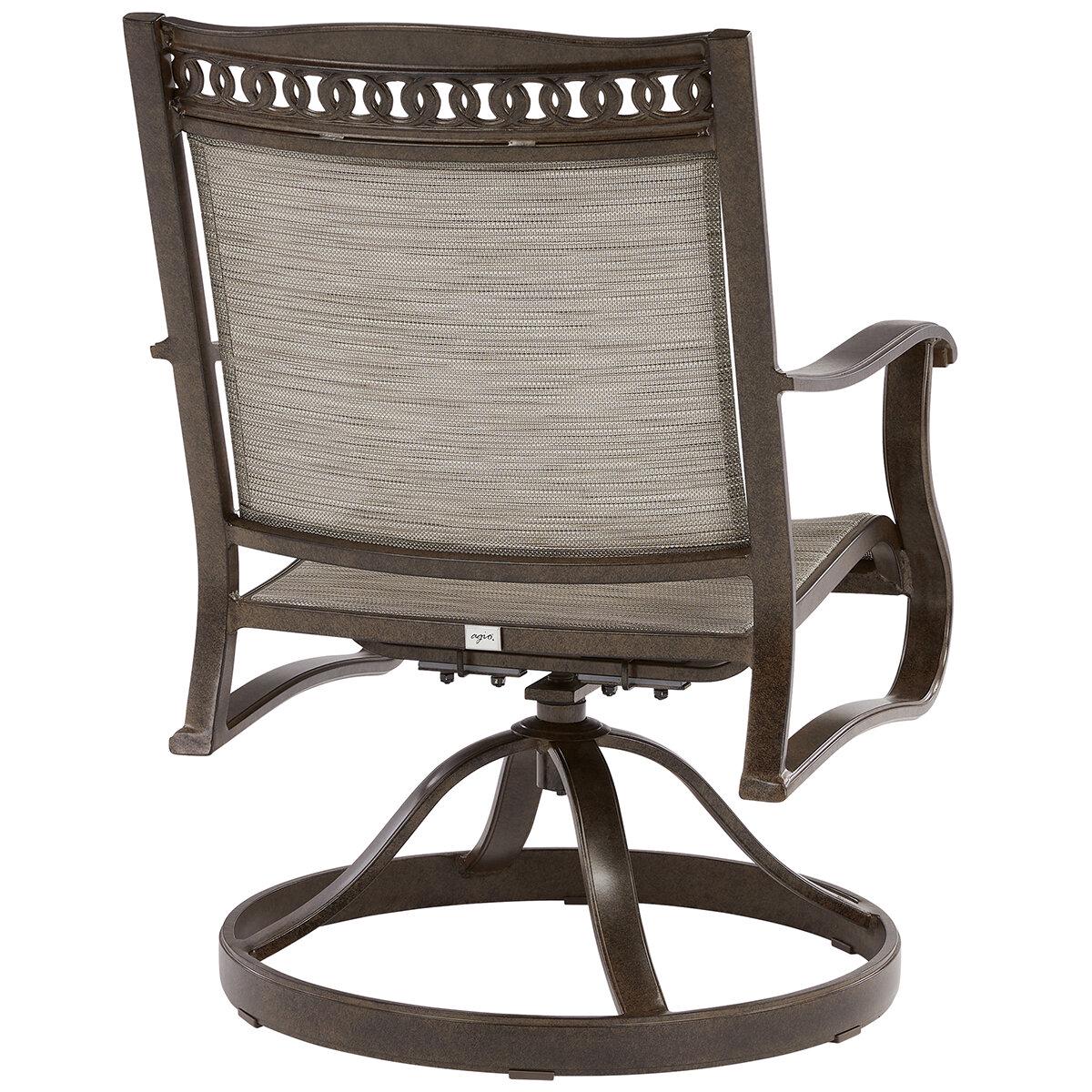 Agio Cullman Sling 7 Piece Dining Set