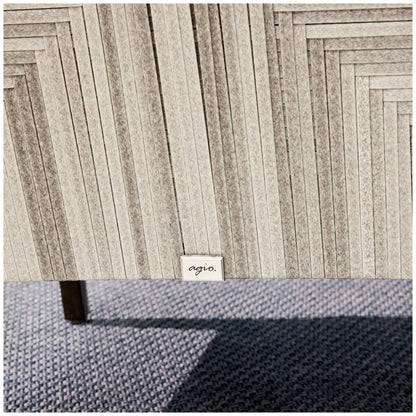Agio Keats Woven Deep Seating 4 Piece Set