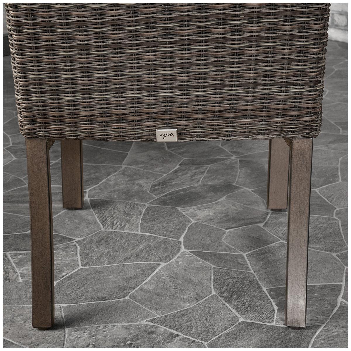 Agio McKinnon Woven 7 Piece Dining Set