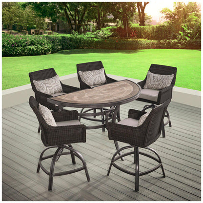 Agio Paradise Island High 7 Piece Dining Set