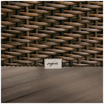 Agio Portland Woven 7 Piece Dining Set