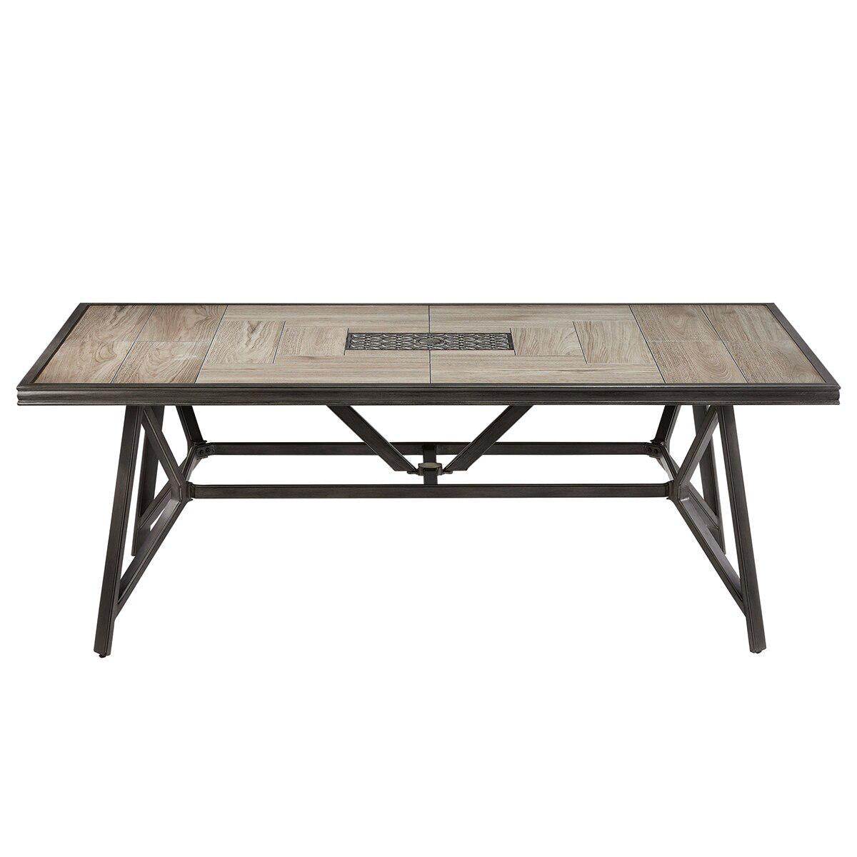 Agio Portland Woven 7 Piece Dining Set
