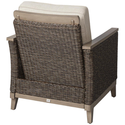 Agio Prairieview Woven Fire Chat 4 Piece Set