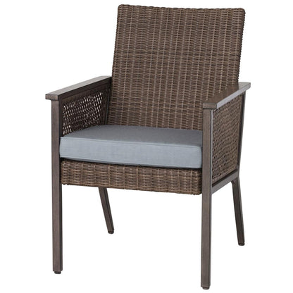 Agio Summerton Woven 7 Piece Dining Set