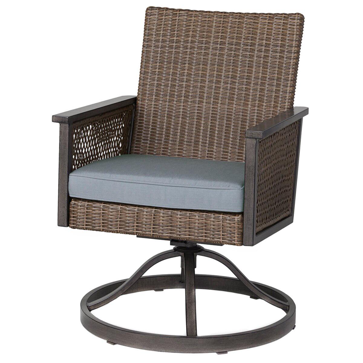 Agio Summerton Woven 7 Piece Dining Set
