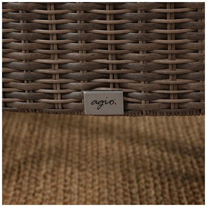 Agio Summerton Woven 7 Piece Dining Set