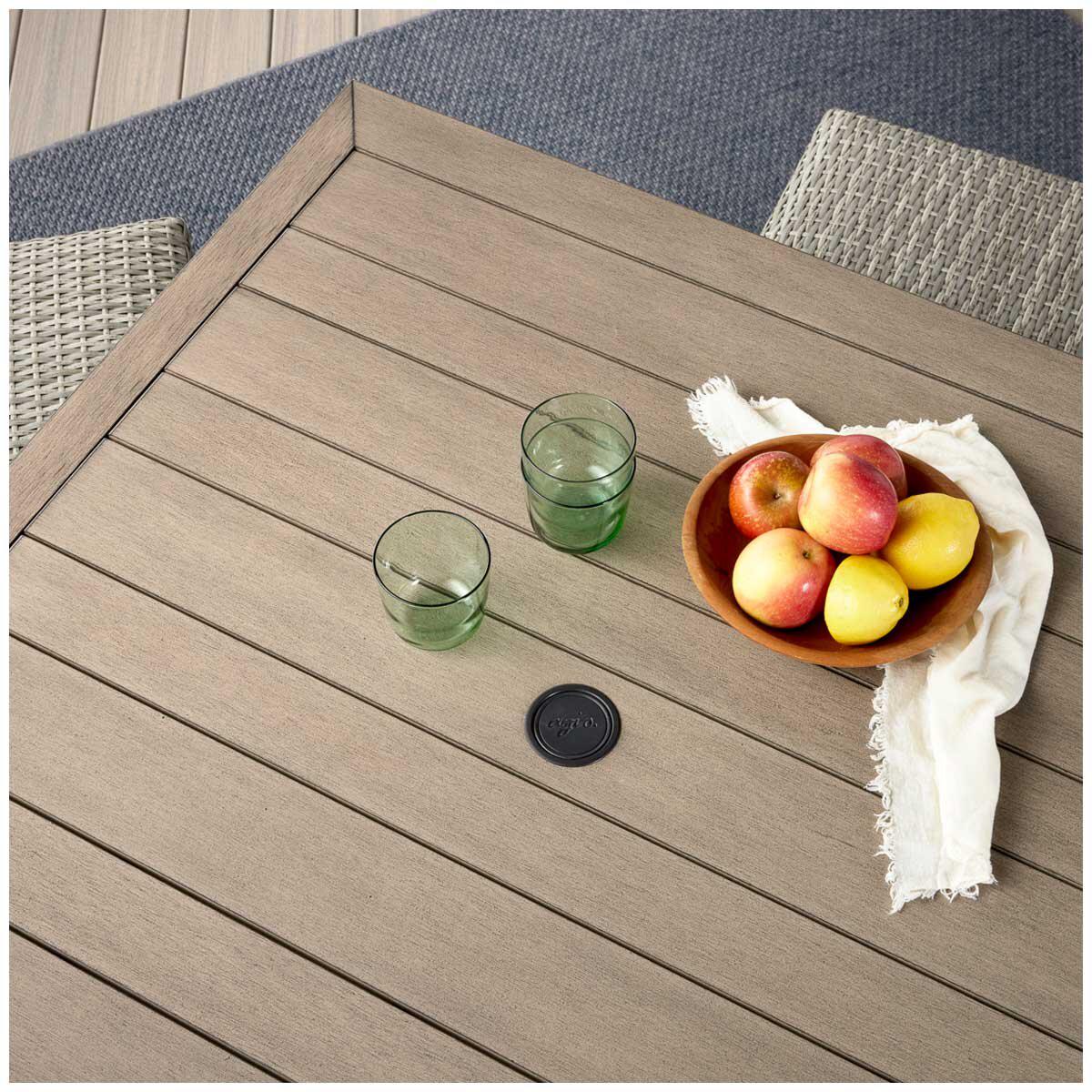 Agio Winlock Woven 5 Piece High Dining Set