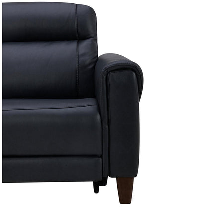 Aiden and Ivy Leather Power Reclining Sofa With Power Headrests
