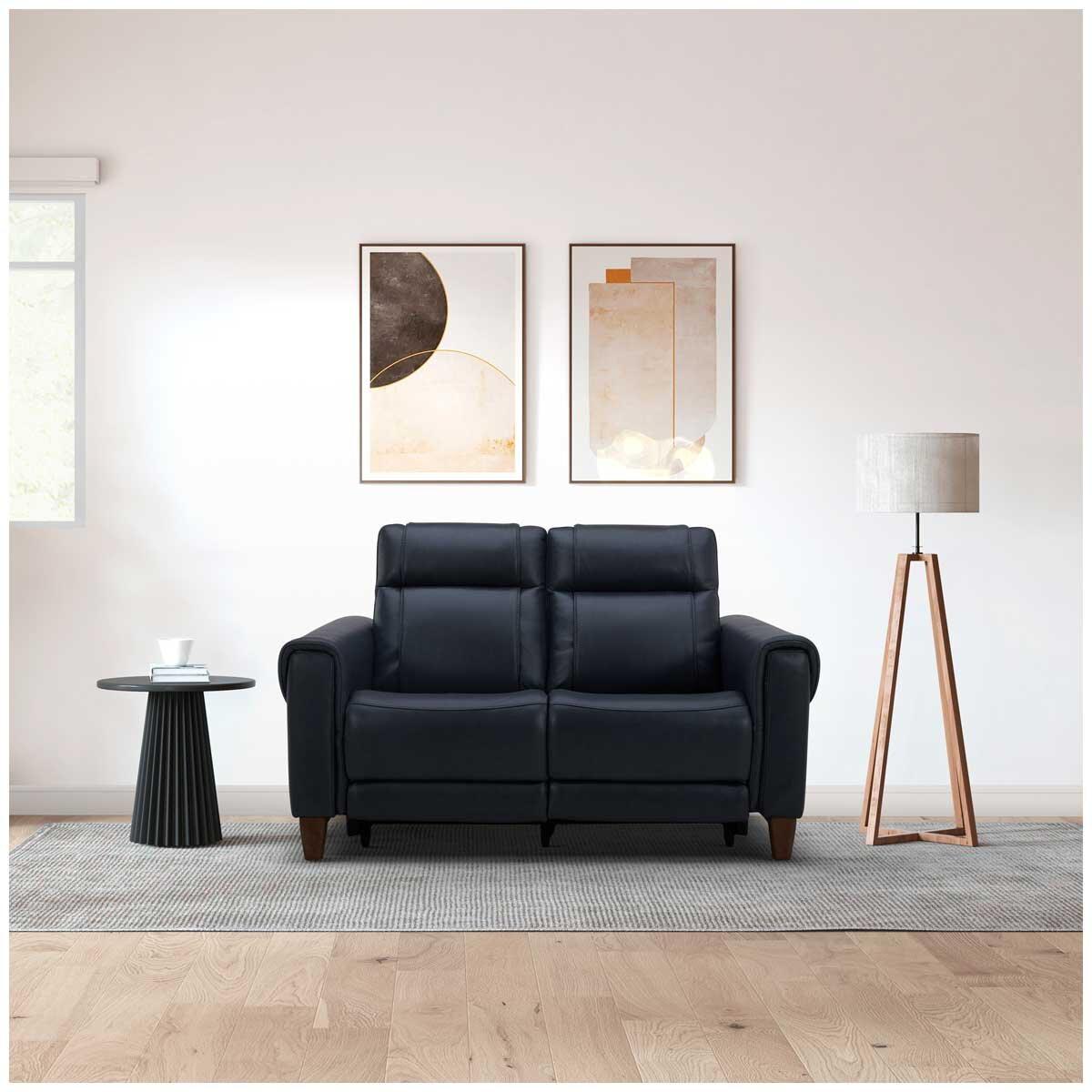 Aiden and Ivy Leather Power Reclining Loveseat