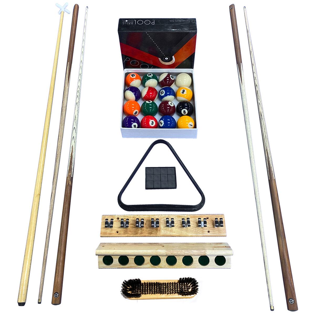 All Table Sports Regent Rise 8ft Pool Table Walnut Wood