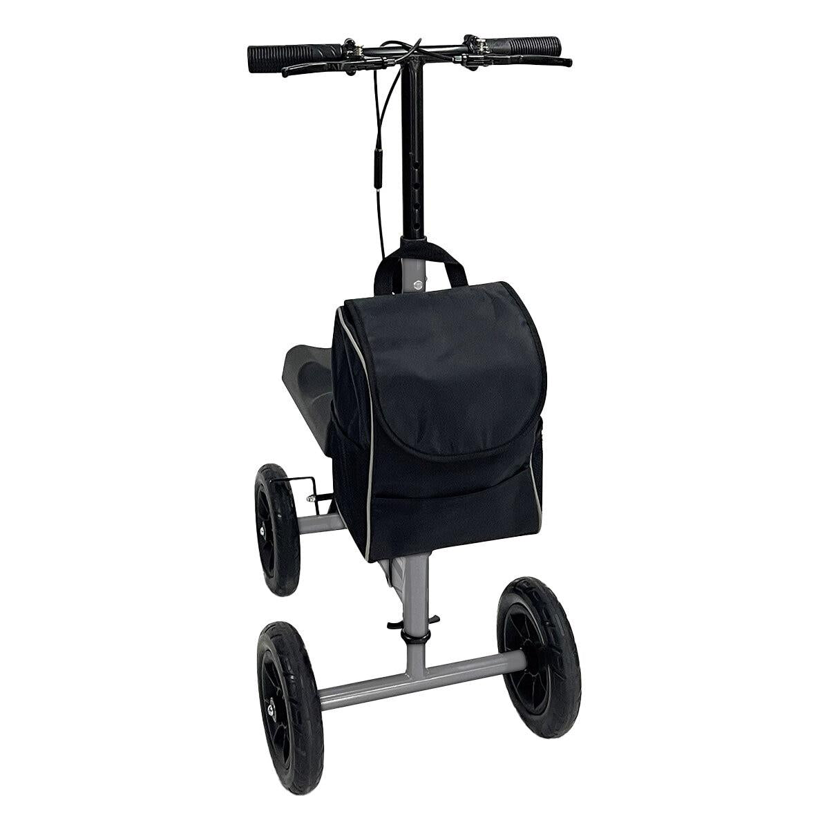 Altus Knee Walker Scooter All Terrain 10 Inch Wheel Titanium