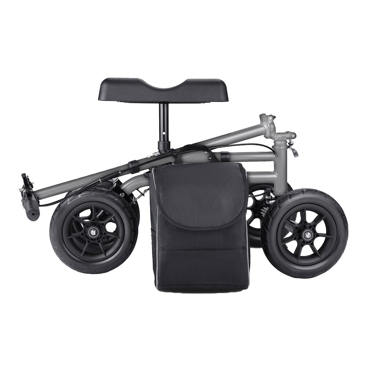 Altus Knee Walker Scooter All Terrain 10 Inch Wheel Titanium