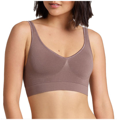 Ambra Comfort Bra 2 Pack Mocha and Grey