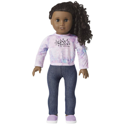 American Girl Doll #67 And School Day To Soccer Play Set 1615735