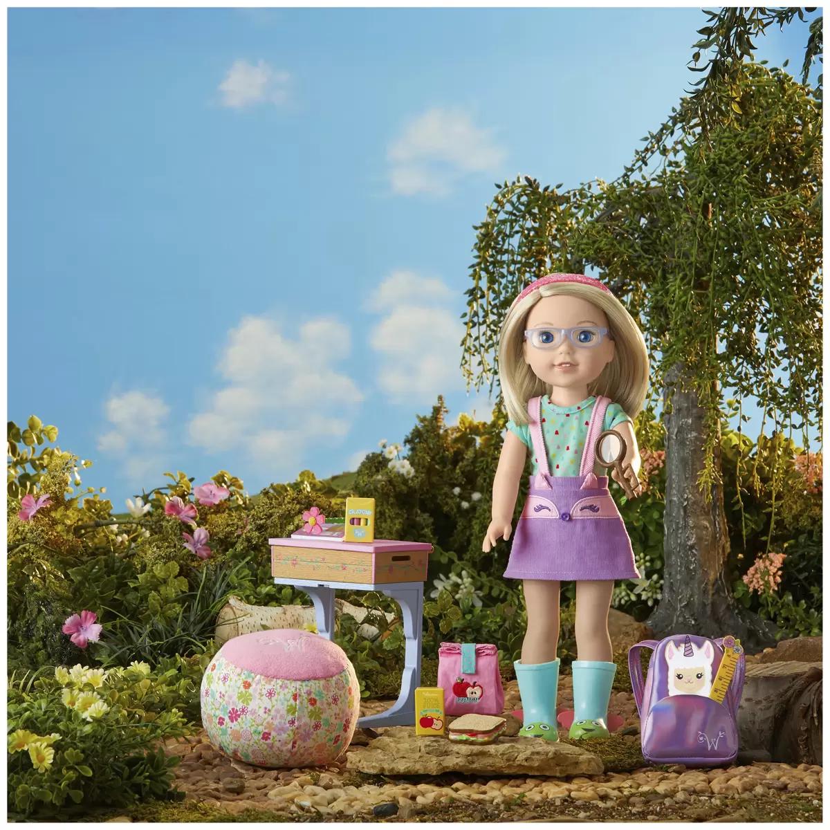 American Girl WellieWishers Doll and Garden Classroom Set Ashlyn