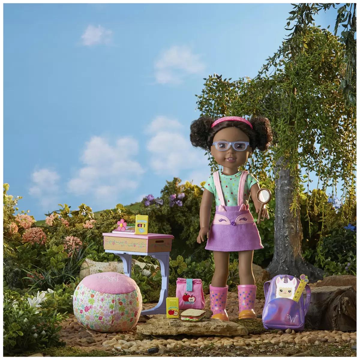 American Girl WellieWishers Doll and Garden Classroom Set Ashlyn