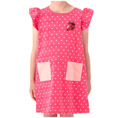 Andy and Evan Girls' Dress 2pk Strawberries