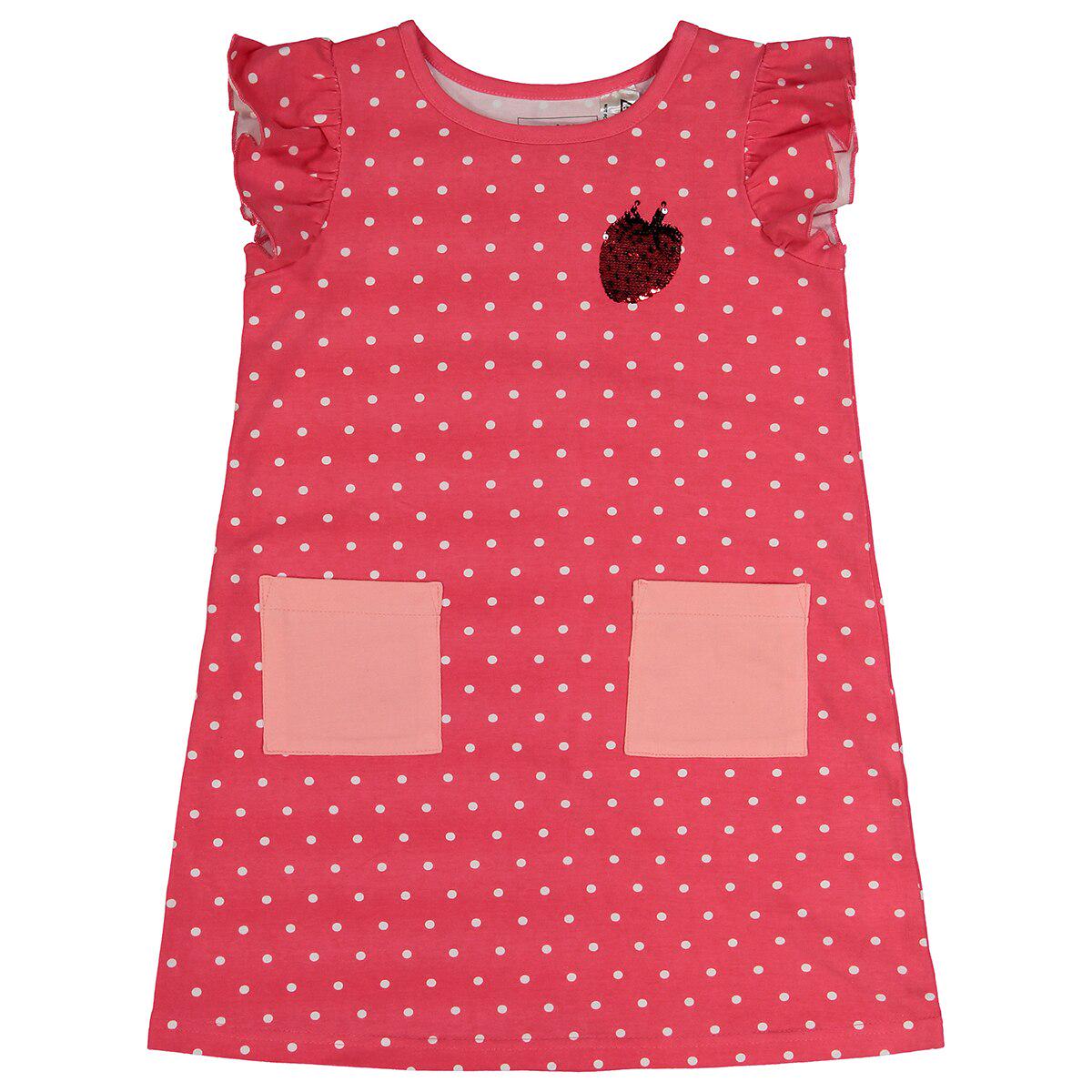 Andy and Evan Girls' Dress 2pk Strawberries