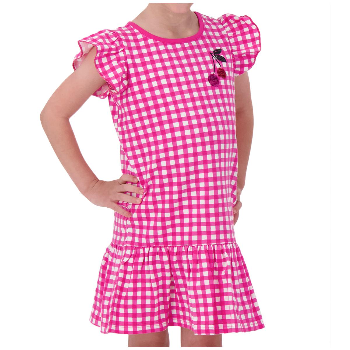 Andy and Evan Girls' Dress 2pk Cherries