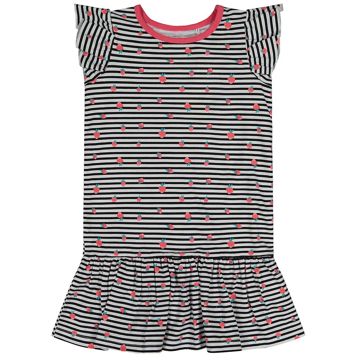 Andy and Evan Girls' Dress 2pk Strawberries