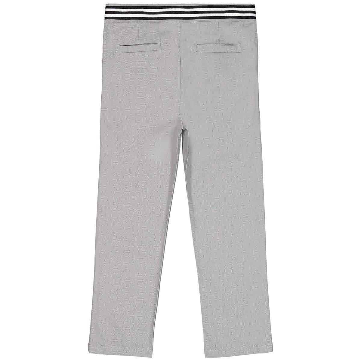 Andy and Evans Boy's 3pc Formal Set: Pants, Shirt, Vest and Bowtie Red/Grey