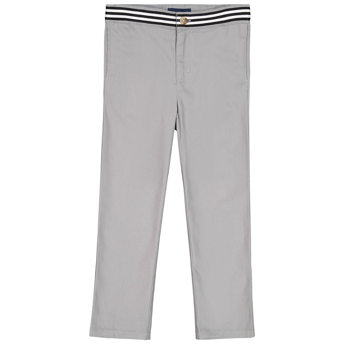 Andy and Evans Boy's 3pc Formal Set: Pants, Shirt, Vest and Bowtie Red/Grey