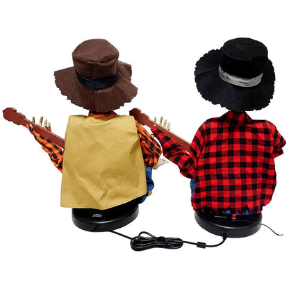 Animated Banjo Skeletons 2 Pack