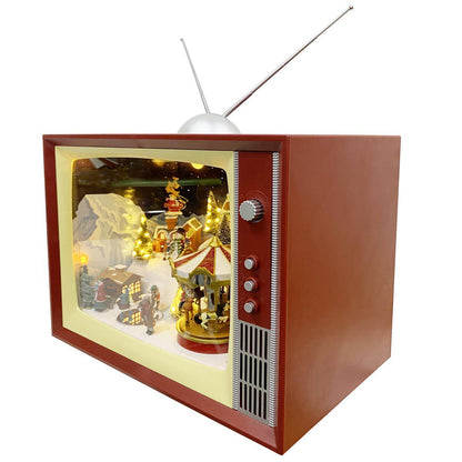Animated TV With Lights And Music 45cm