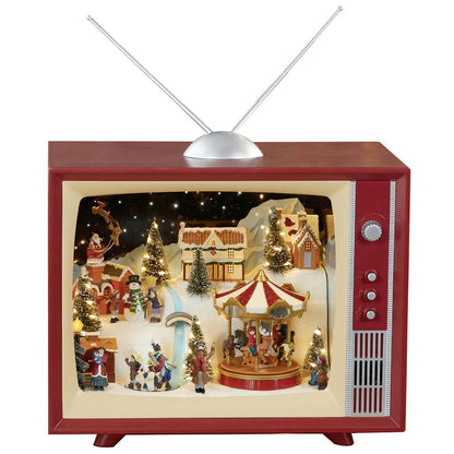 Animated TV With Lights And Music 45cm