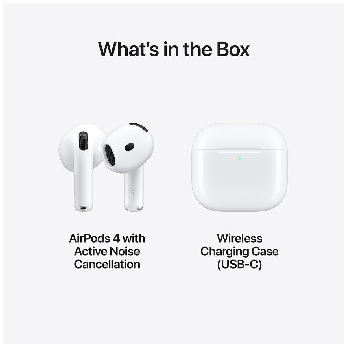 Apple AirPods 4 With Active Noise Cancellation