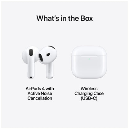 Apple AirPods 4 With Active Noise Cancellation