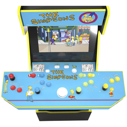 Arcade1Up The Simpson Arcade Machine With Stool And Wi-Fi
