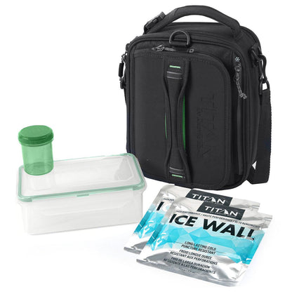 Arctic Zone Titan Crush Resistant Expandable Lunch Pack With Ice Walls Sage