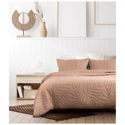 Ardor Jocelyn Quilt Cover Queen 3 Piece Set Dusk