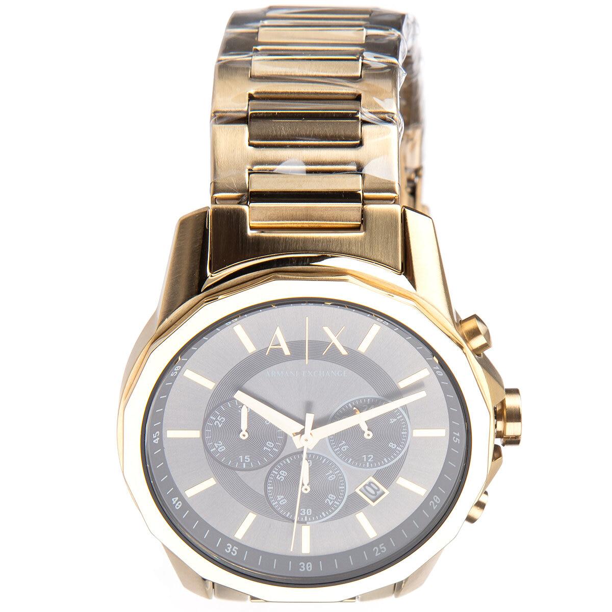 Armani Exchange Chronograph Gold-Tone Stainless Steel Men's Watch AX1721
