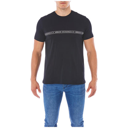 Armani Exchange Men's Crew Neck Tee Black