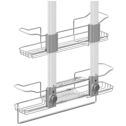 Artika Trent Hanging Shower Caddy Light Grey
