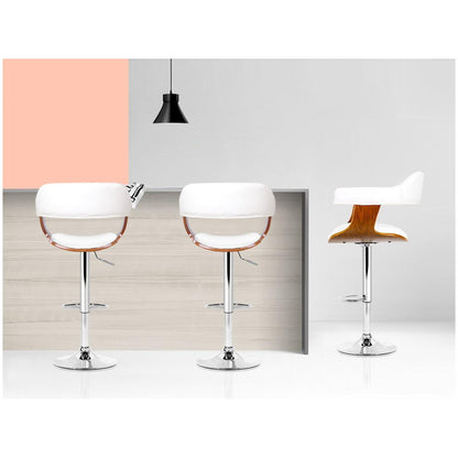 Artiss Selina White Barstool 1 Pack