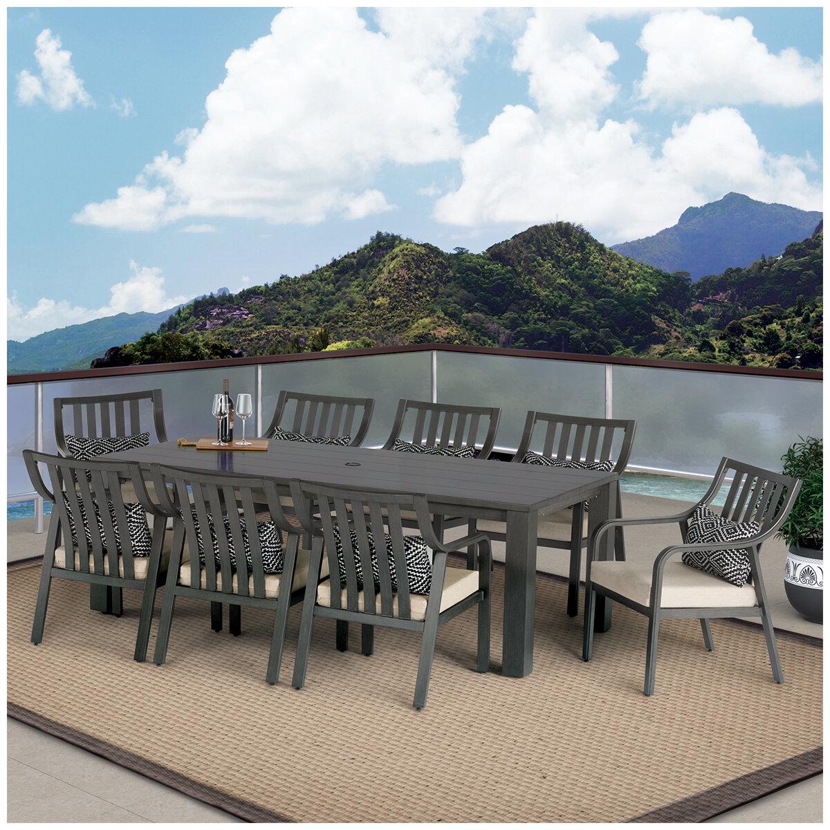 Atleisure Catalina 9 Piece Dining Set