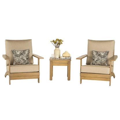 Atleisure Westerly Seating 3 Piece Set Ash