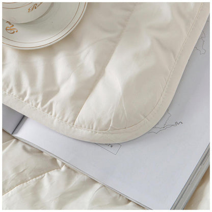 Ausgolden Baron Cotton Sateen And Pure Wool All Season Quilt King