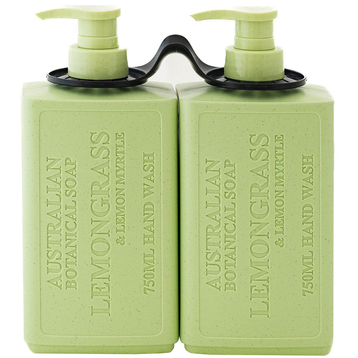 Australian Botanical Soap Hand Wash 2 x 750ml Sea Salt With Ocean Minerals
