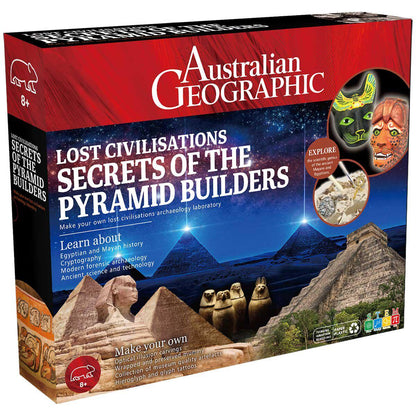 Australian Geographic Science Kit Lost Civilisations Secrets Of The Pyramid Builders