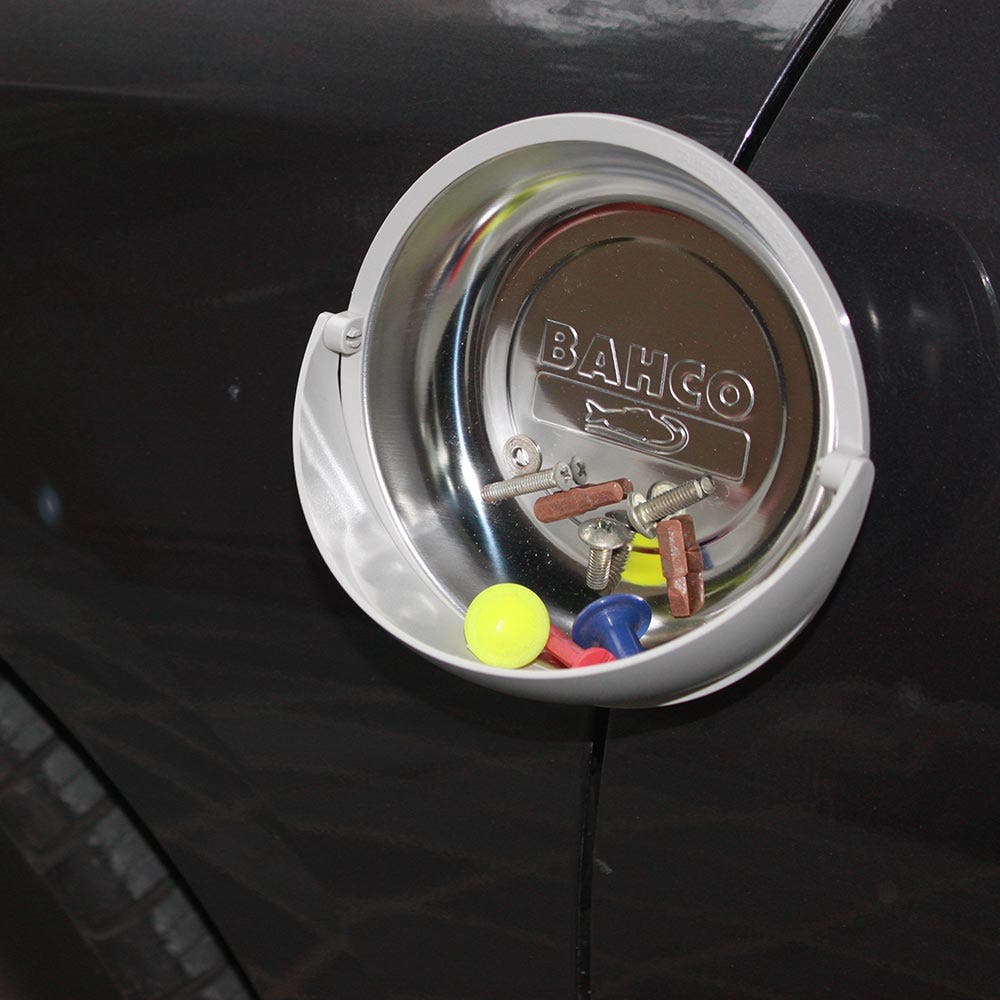 BAHCO 150mm Round Magnetic Storage Dish w. PVC Extension BMD150