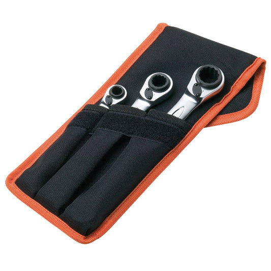 BAHCO 3 Piece Ratchet Spanner Set S4RM 3T