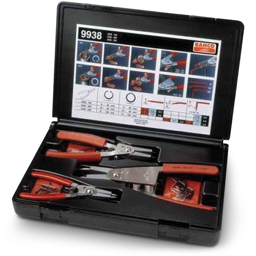 BAHCO 3pc Circlip Pliers Set 9938