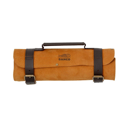 BAHCO ERGO 6 Pieces Splitproof Chisel Set In Leather Roll Pouch 434-S6-LR